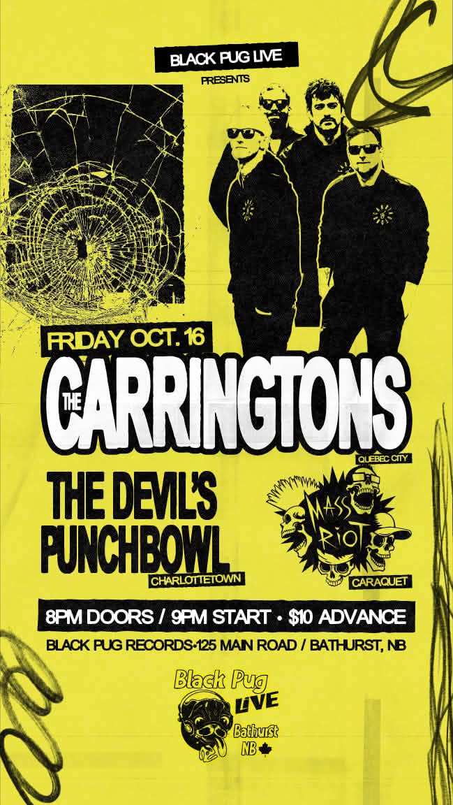 Carringtons October 16