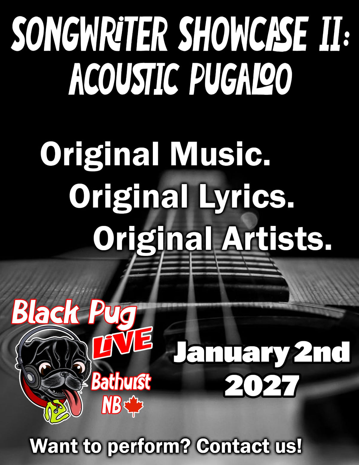 Songwriters Showcase 2 January 2nd