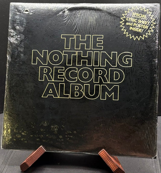 No Artist – The Nothing Record Album (open in shrink)