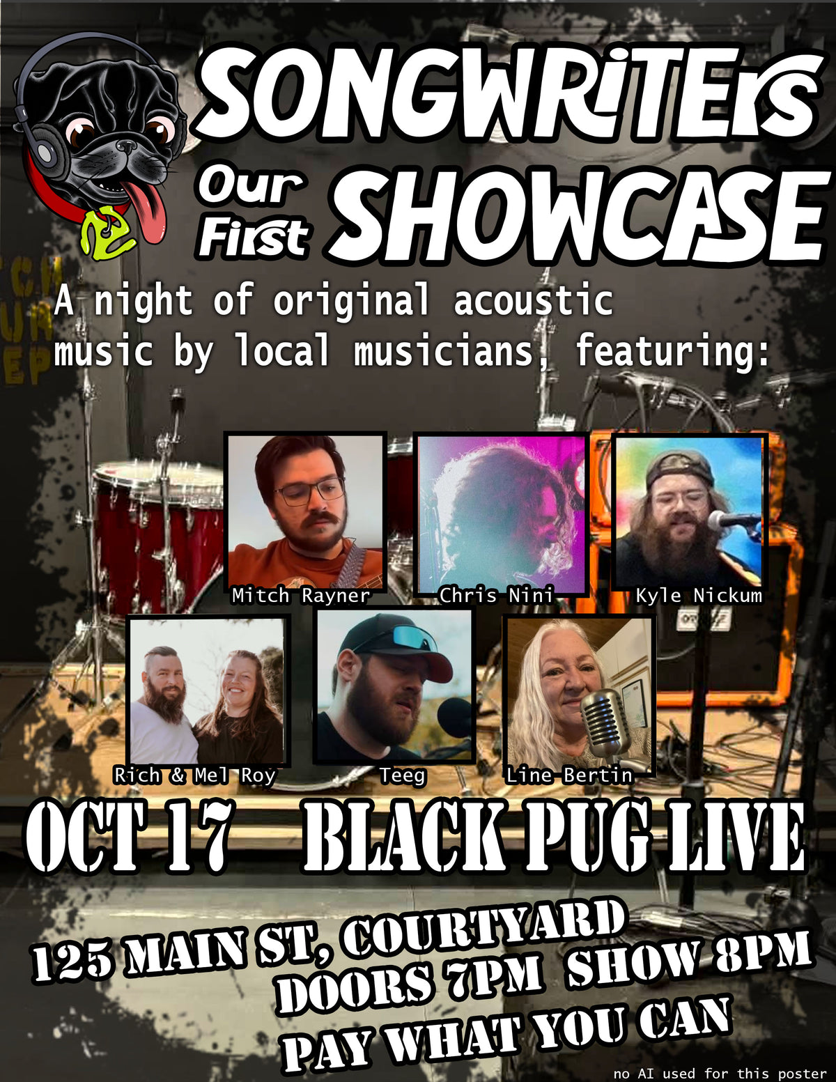 Acoustic Songwriters Showcase October 17