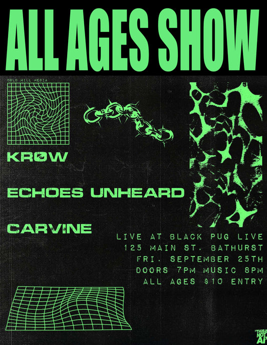 All Ages Show September 25